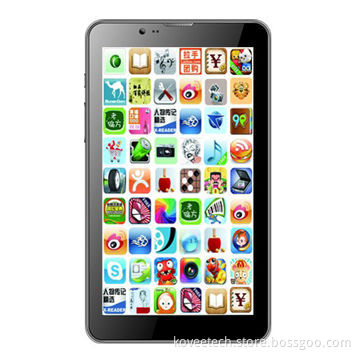 Android tablet, 7-inch, dual-core, 3G calling function, GPS, FM radio support